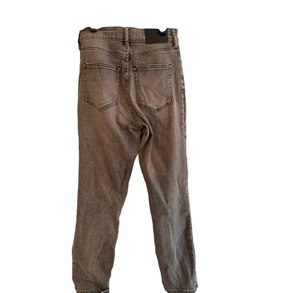 Everlane High-Rise Slim Straight Cigarette Jeans Size 25 Ankle - Picture 5 of 5